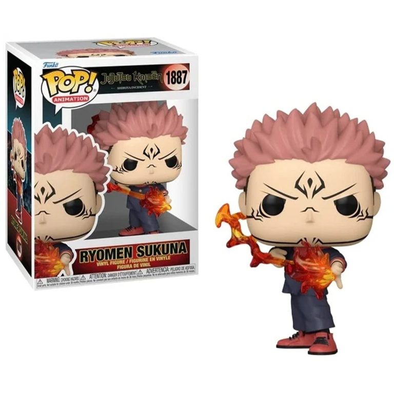 Funko Pop Sukuna Fire Arrow Jujutsu Kaisen N° 1887