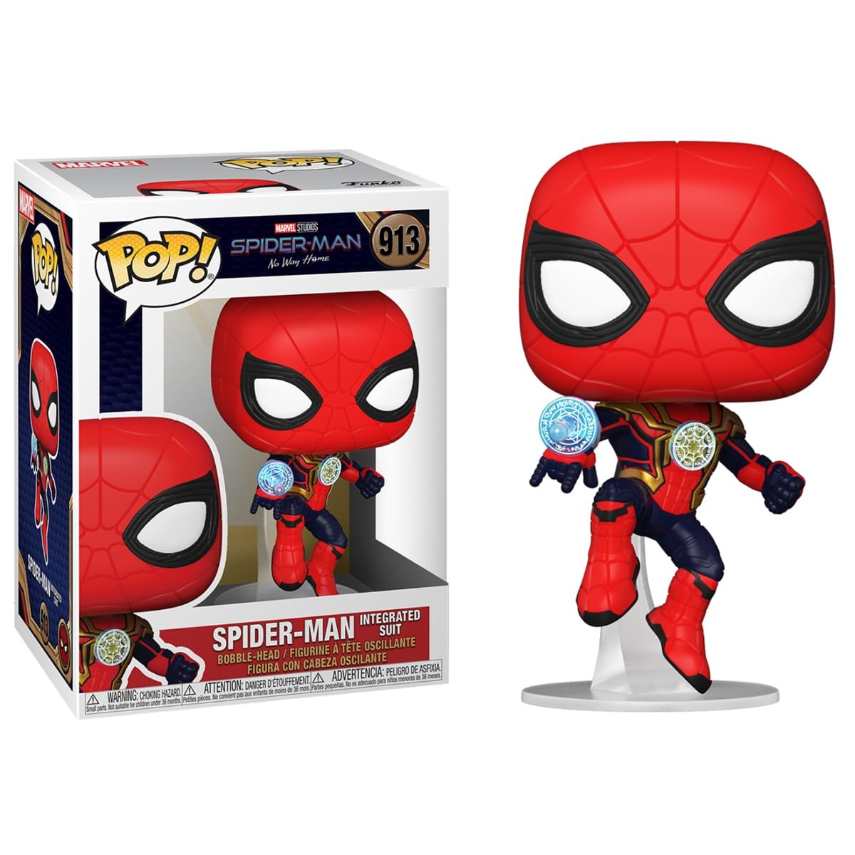 Funko Pop Spider-Man Integrated Suit No Way Home N° 913