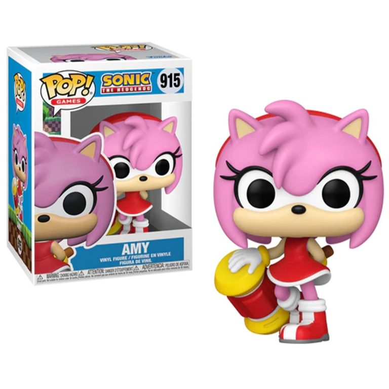Funko Pop Amy Rose Sonic Vinyl Edition Games N° 915
