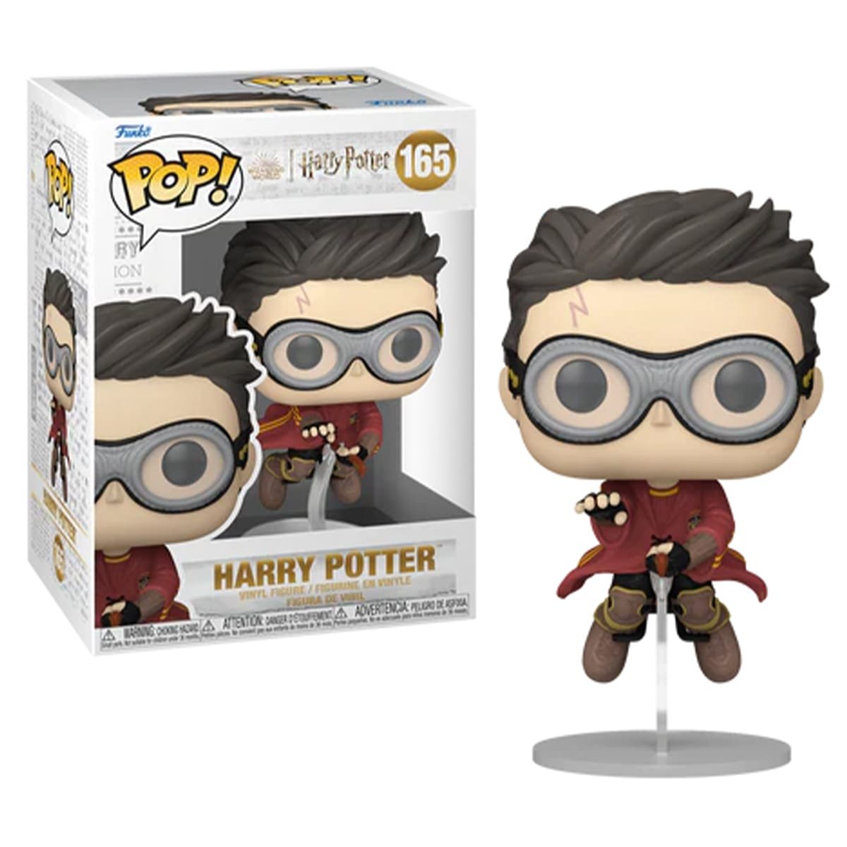 Funko Pop Harry Potter with Broom Quidditch N° 165