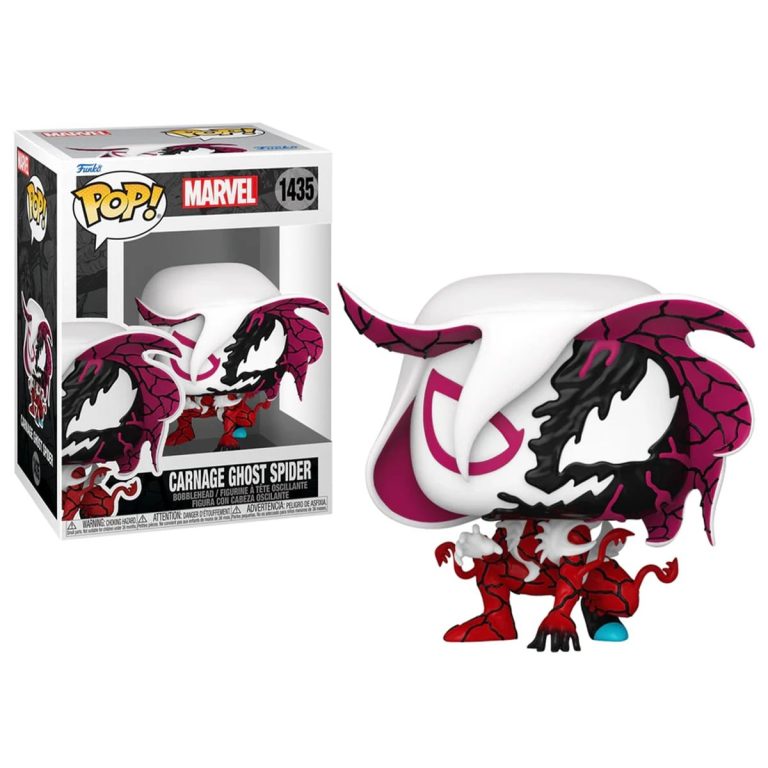 Funko Pop Ghost Spider Carnageized Marvel Edition N° 1435