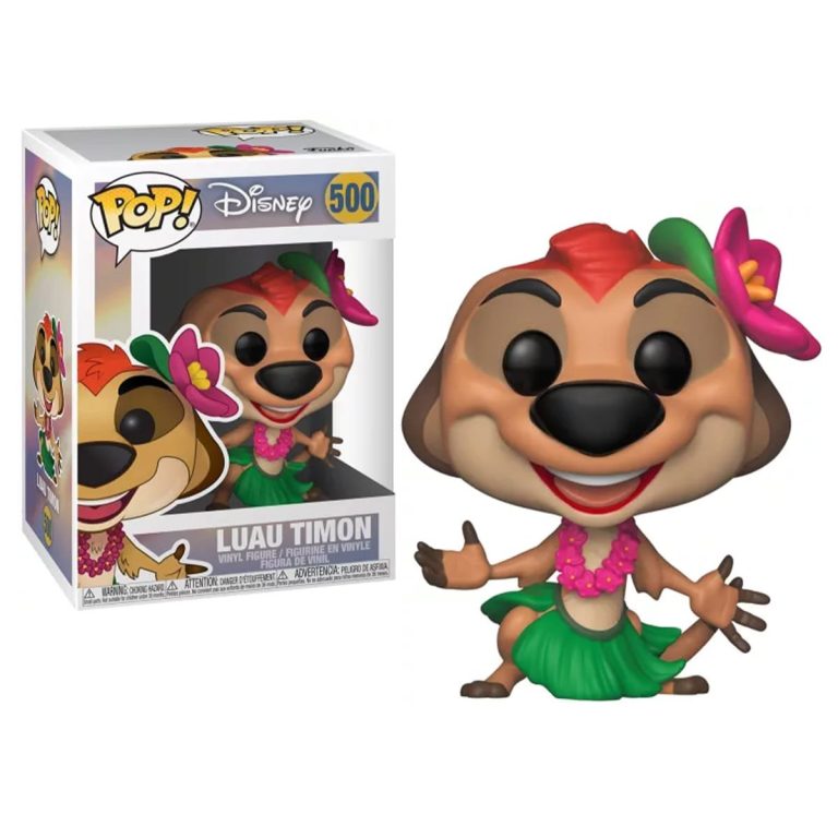 Funko Pop Luau Timon The Lion King Disney Edition N° 500