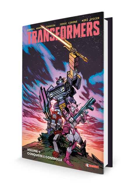 Transformers vol. 4 · Conquista e controlla – Variant Fumetteria (Daniel Warren Johnson)