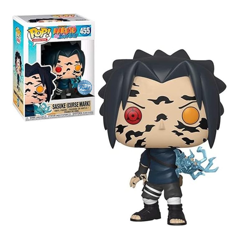 Funko Pop Sasuke with Curse Marks Naruto Shippuden N° 455