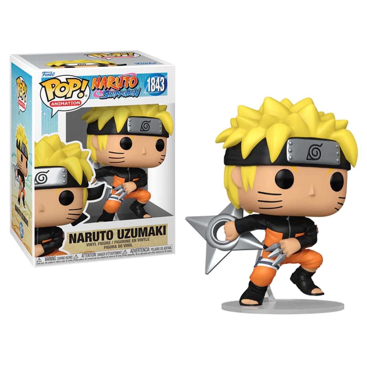 Funko Pop Naruto Uzumaki Shippuden Anime Vinyl Figure N° 1843