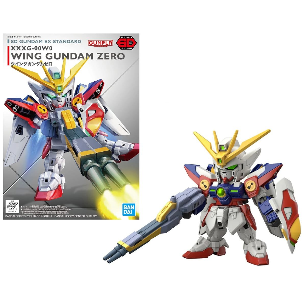SD Gundam Ex Standard Wing Gundam Zero Model Kit Bandai