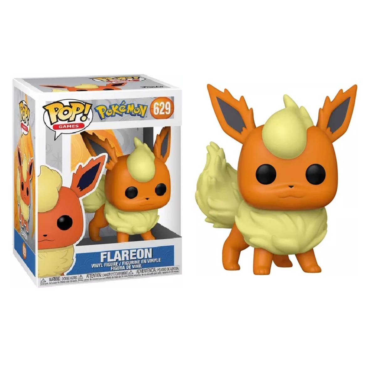 Funko Pop Flareon Pokemon Vinyl Figure N° 629
