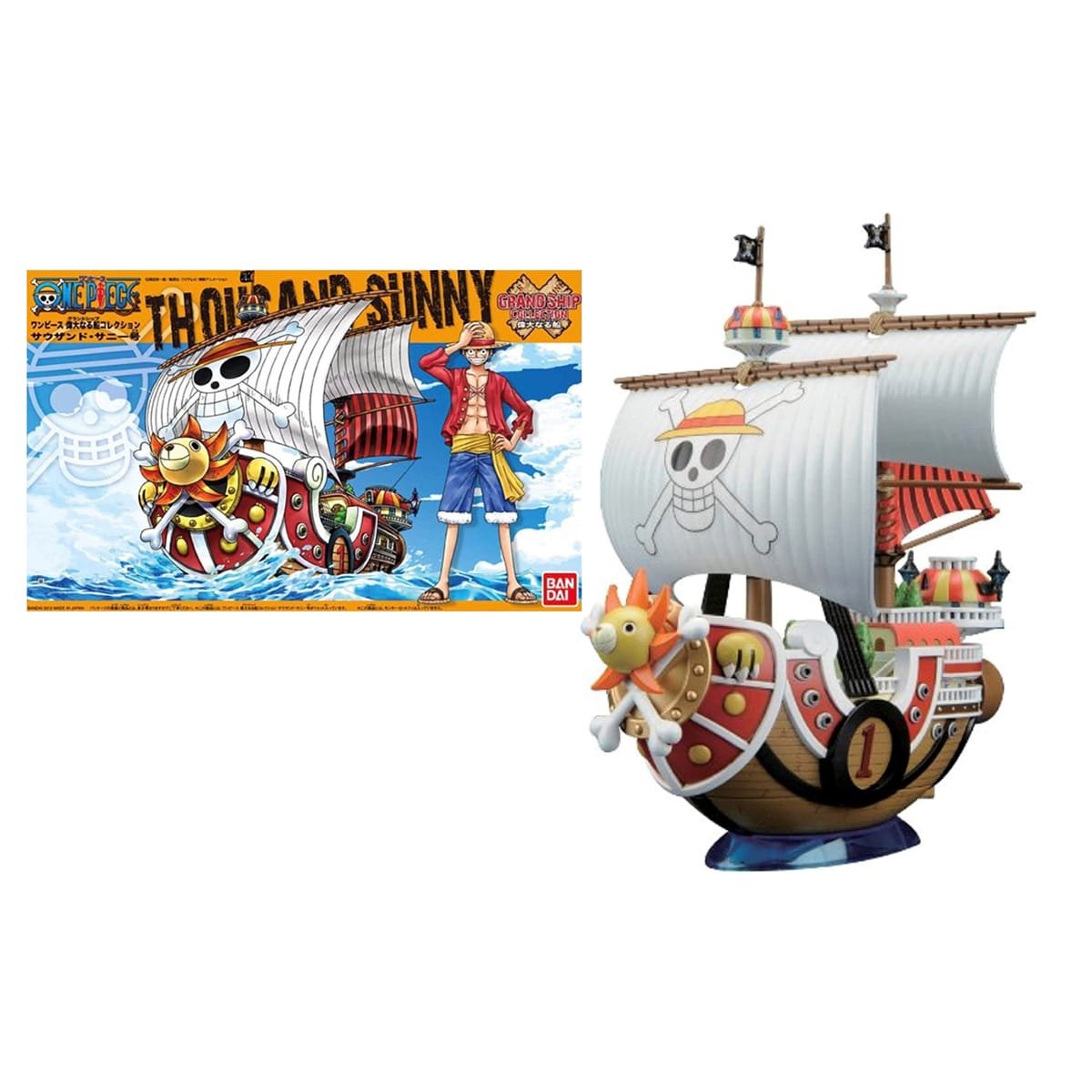 One Piece Thousand Sunny Model Kit Ship Bandai