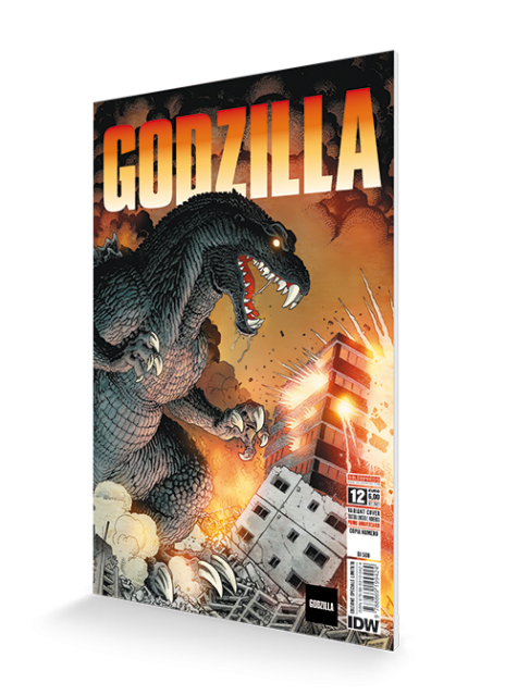 Godzilla #12 · Variant gatefold Adams