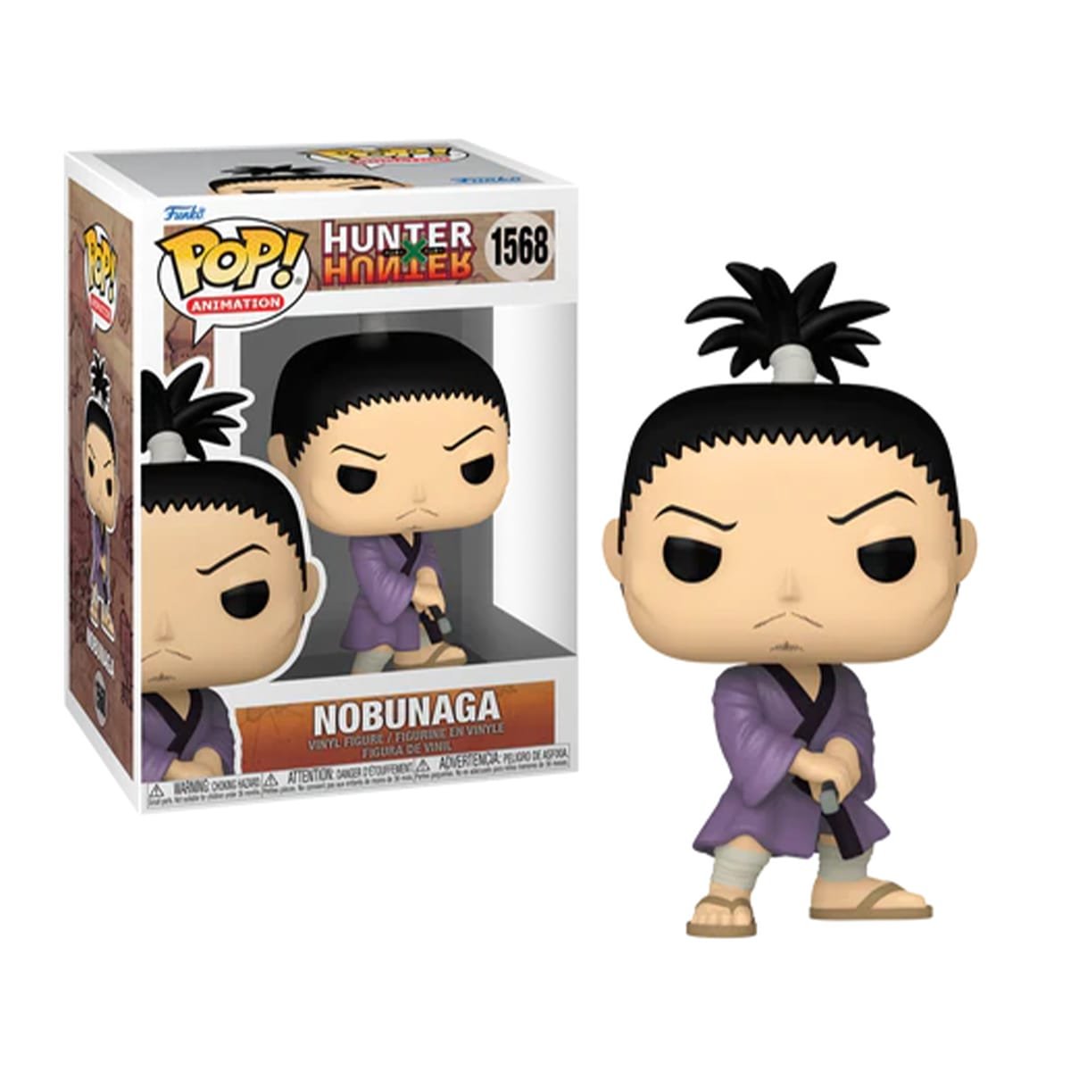 Funko Pop Nobunaga Hunter x Hunter Vinyl Figure (N° 1568)