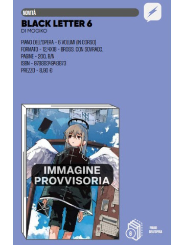 *PREORDER* BLACK LETTER 6