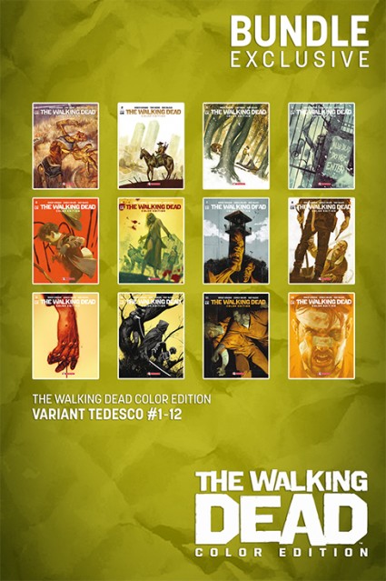 The Walking Dead Color Edition – Bundle Tedesco 1 · Variant Tedesco #1-12 (Anno 1)