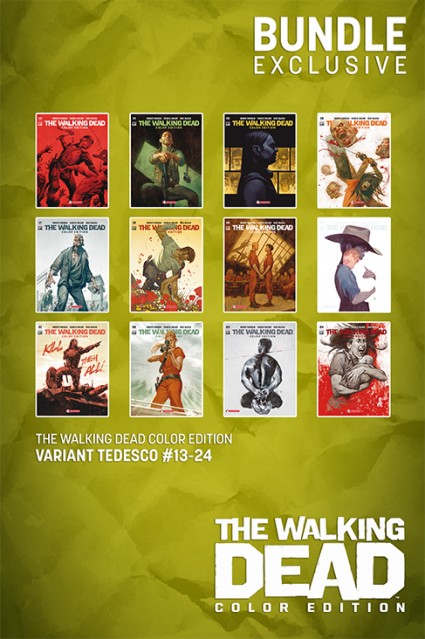 The Walking Dead Color Edition – Bundle Tedesco 2 · Variant Tedesco #13-24 (Anno 2)