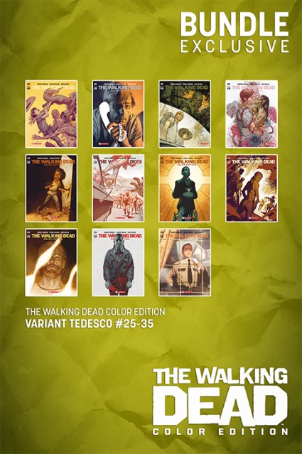 The Walking Dead Color Edition – Bundle Tedesco 3 · Variant Tedesco #25-35 (Anno 3)