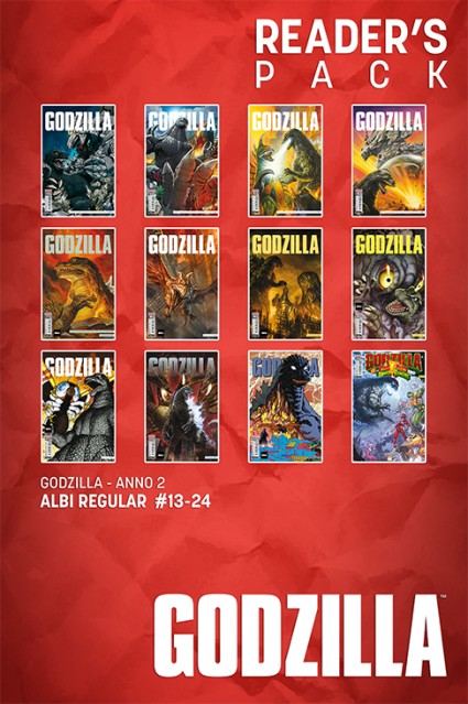 Godzilla – Anno 2 · Reader’s Pack #13-24