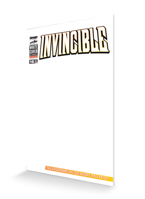 Invincible #16 · Variant white cover