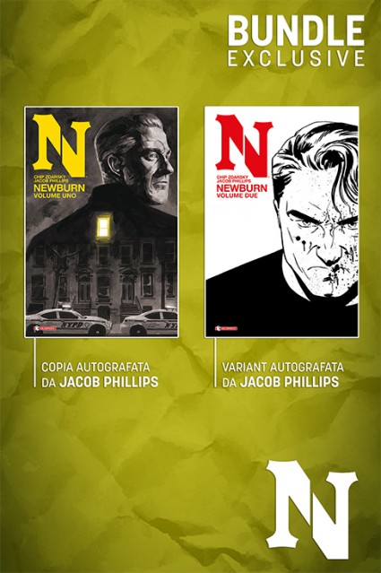 Newburn vol. 1 + Newburn vol. 2 Variant Exclusive – Bundle · Con copie autografate