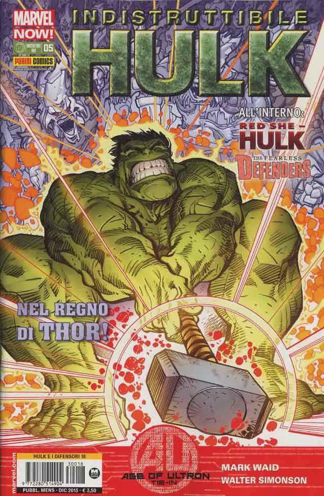 HULK & I DIFENSORI 18 INDESTRUCTIBLE HULK 5