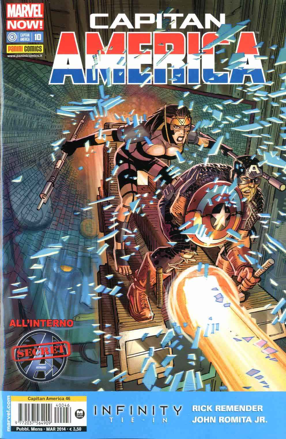 CAPITAN AMERICA & SECRET AVENGERS 46 CAPITAN AMERICA 10