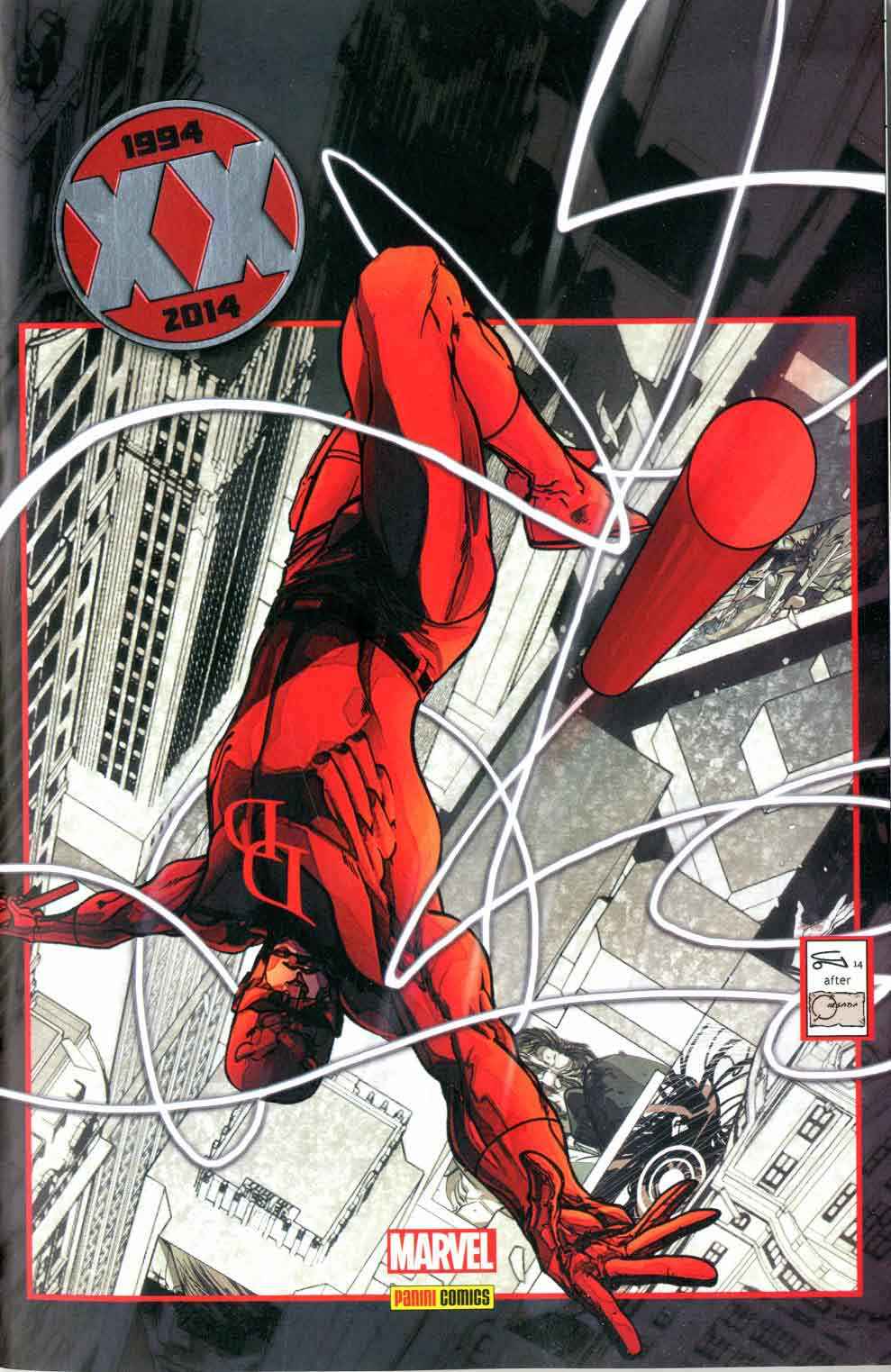 DEVIL & I CAVALIERI MARVEL 27 VARIANT COVER METALLIZZATA