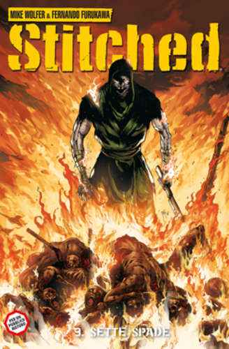 STITCHED 3 SETTE SPADE 100% PANINI COMICS