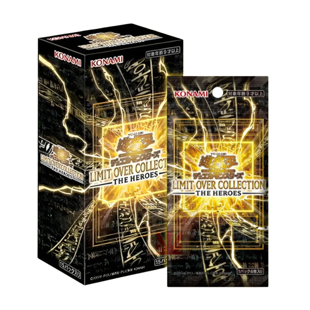 Box da 15 buste – Limit Over Collection The Heroes – Yu gi oh – JAP