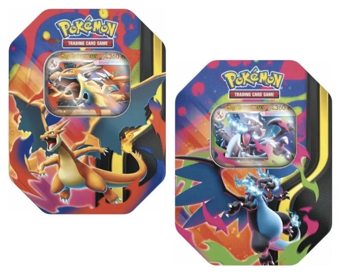 Tin Charizard X e Y – artwork casuale – ITA