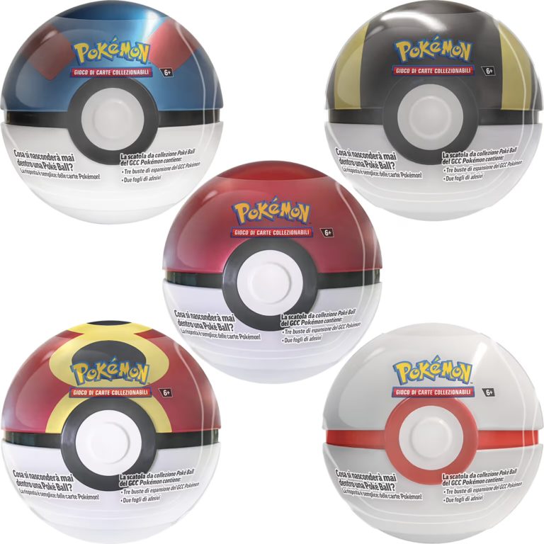 Pokeball Tin 2025 – Artwork Casuale