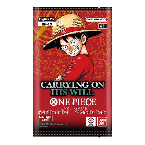 Busta da 5 carte – OP13 – Carrying on his will – ENG