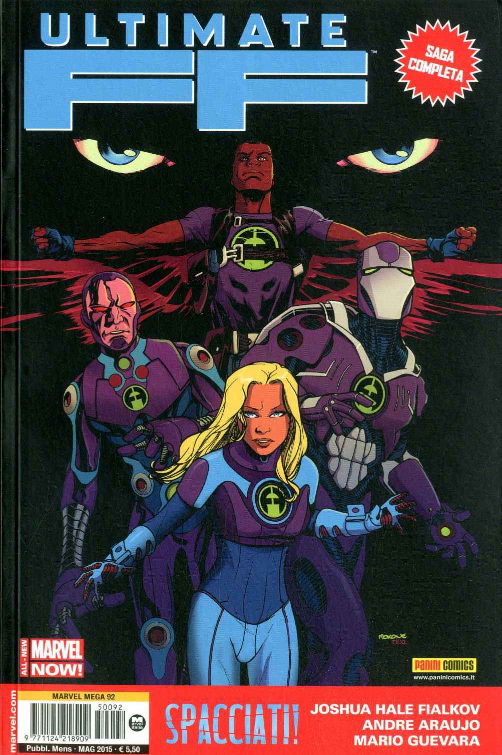 ULTIMATE FF 1 MARVEL MEGA 92