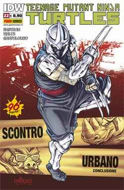 TEENAGE MUTANT NINJA TURTLES EDICOLA 22 DI 78 PANINI NINJA 22