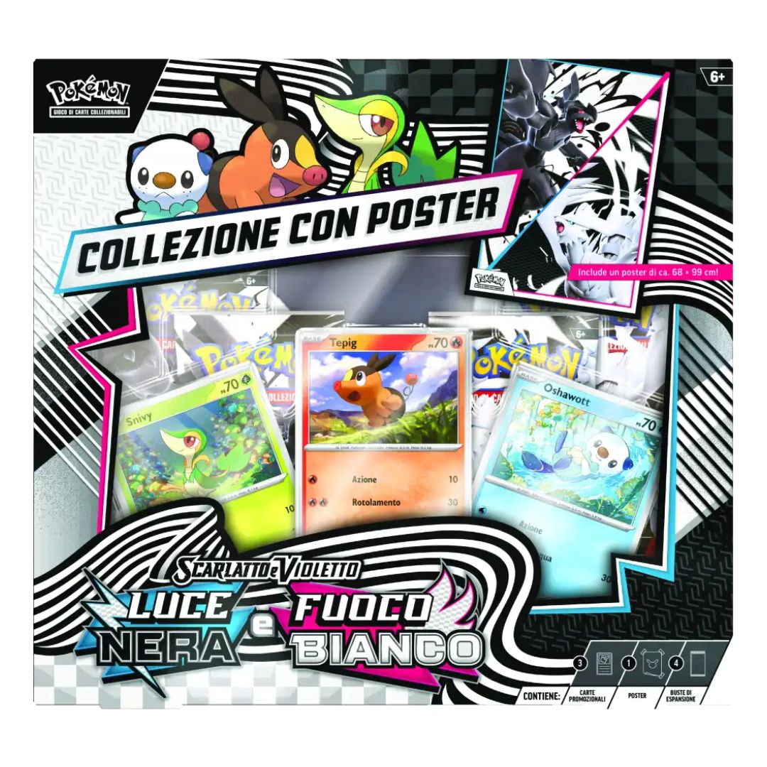 Collezione con Poster – Luce Bianca & Fuoco Nero (ITA)
