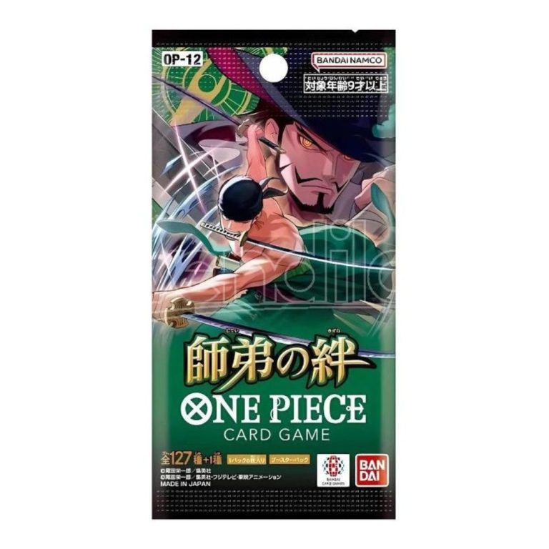 OP-12 – Legacy of the Master – Busta 6 carte – JAP