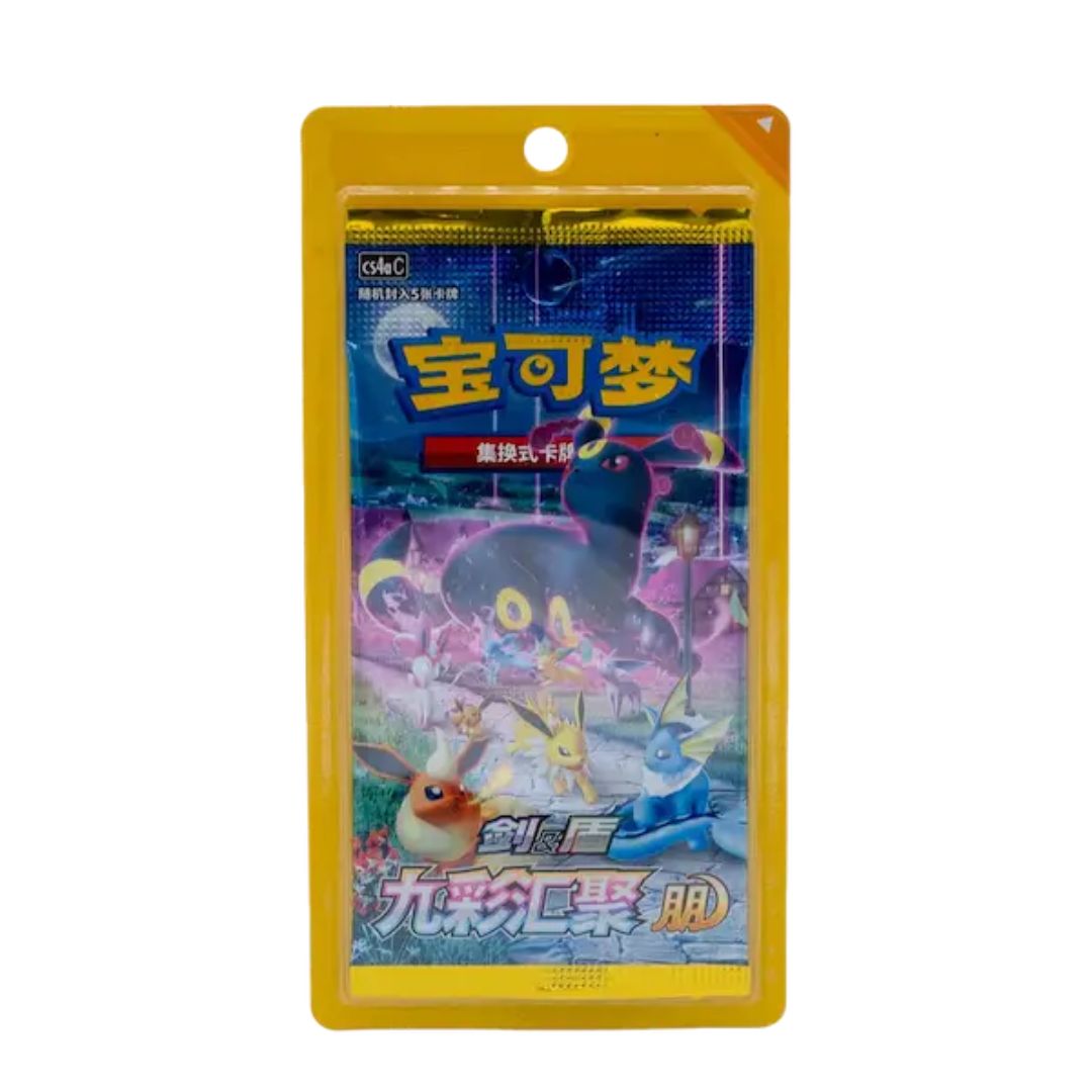 Eevee Heroes Nine colors gathering – Busta 5 carte (CH)