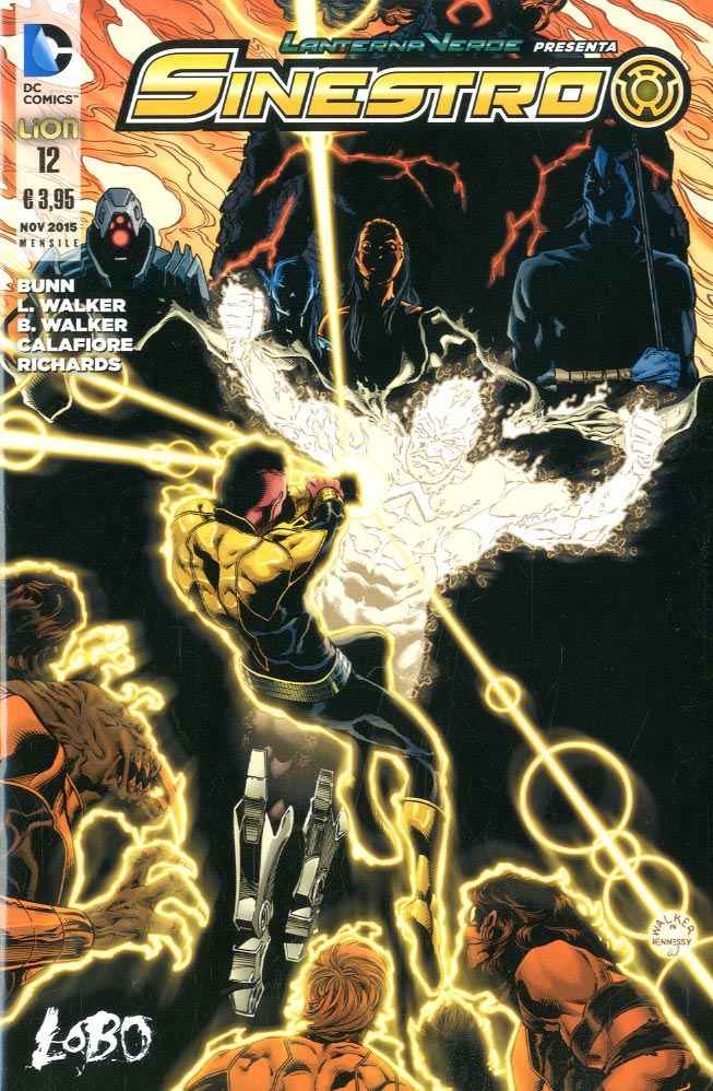 LANTERNA VERDE PRESENTA: SINESTRO NEW 52 12