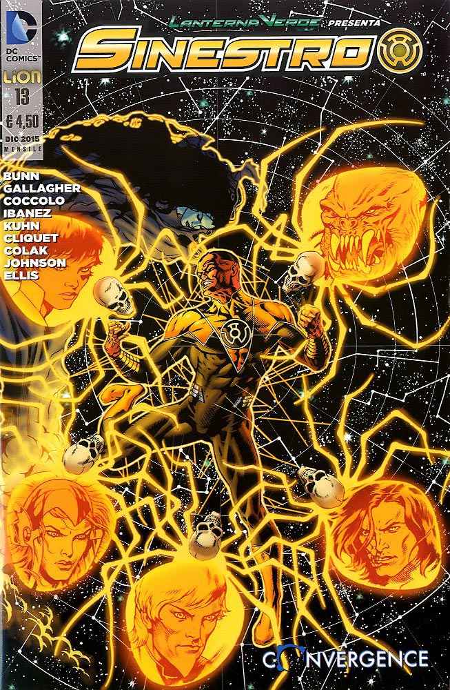 LANTERNA VERDE PRESENTA: SINESTRO NEW 52 13