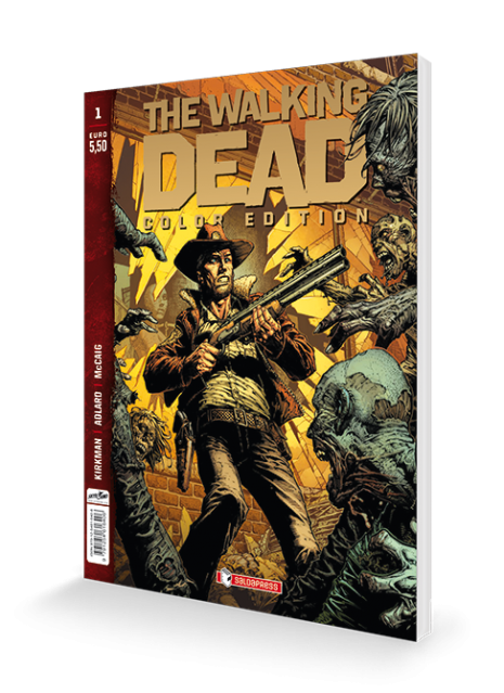 The Walking Dead Color Edition #1 · Seconda ristampa