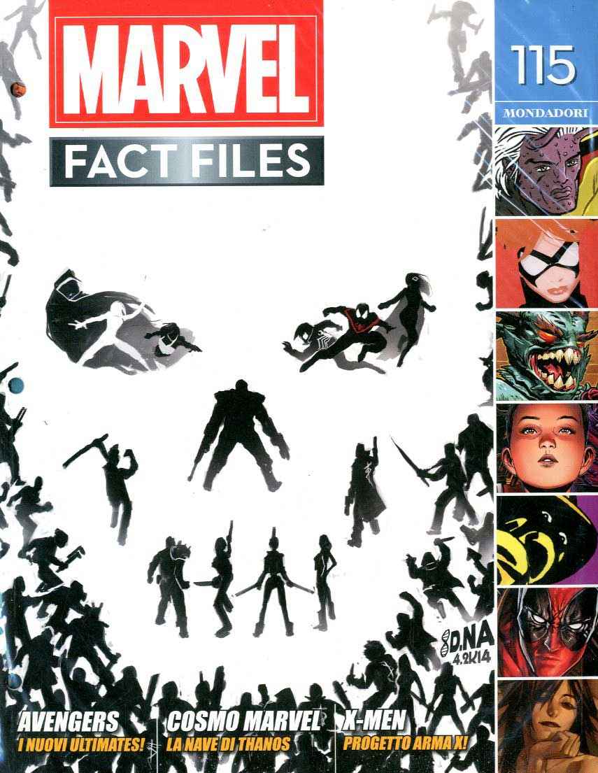 MARVEL FACT FILES 60