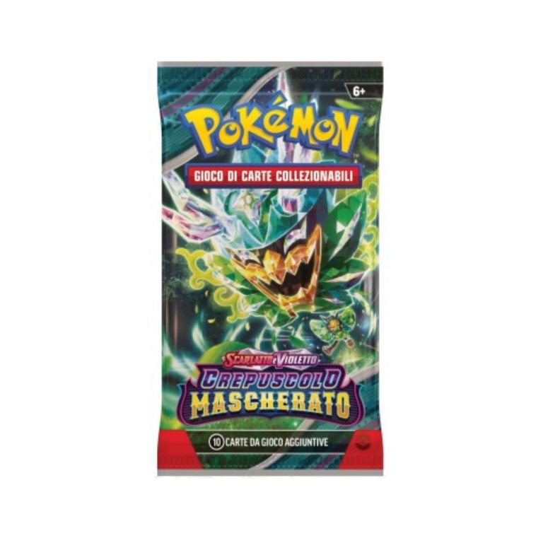 Scarlatto e Violetto Crepuscolo Mascherato Busta 10 Carte (IT)