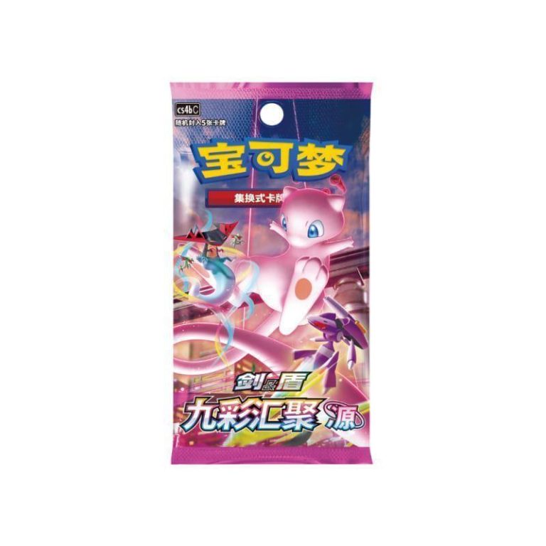 Mew Nine Colors Gathering CS4BC – Busta 5 carte (CN)