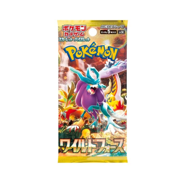 Wild Force – Busta 5 Carte (JP)