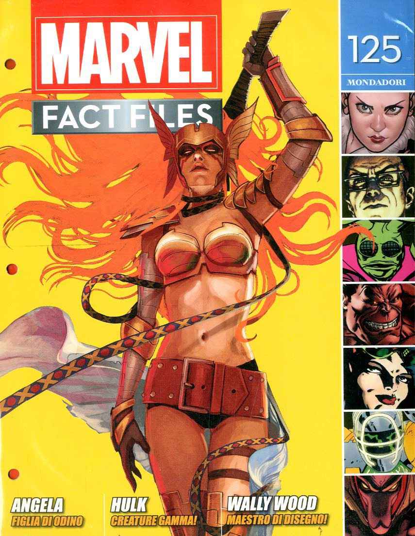 MARVEL FACT FILES 65 VARIANT