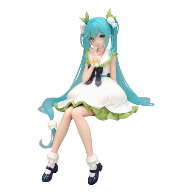 Hatsune Miku Noodle Stopper PVC Statue Flower Fairy Lily of the Valley 14 cm