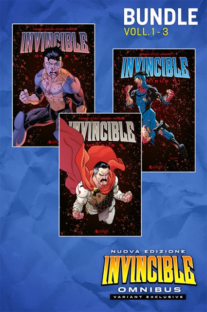 Invincible Omnibus Nuova Edizione Variant Exclusive – Bundle voll. 1-3 · PRE-ORDER
