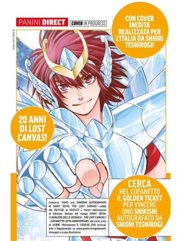 *PREORDER* SAINT SEIYA I CAVALIERI DELLO ZODIACO THE LOST CANVAS IL MITO DI HADES 01 COFANETTO 20TH ANNIVERSARY