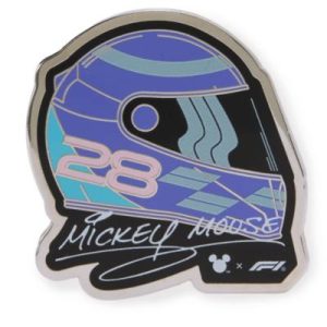 Pin in edizione limitata casco Topolino Disney x Formula Uno Velocity