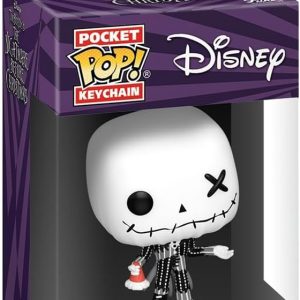 Portachiavi Funko POP Disney TNBC Patchwork Jack Skellington