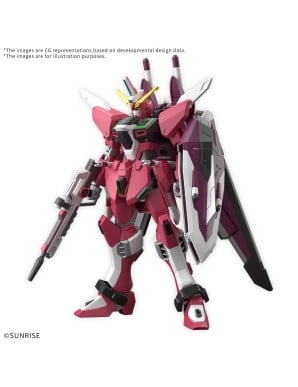 Bandai High Grade HGCE 1/144 Mobile Suit Gundam ZGMF-X19A Infinite Justice Gundam & Booster Unit