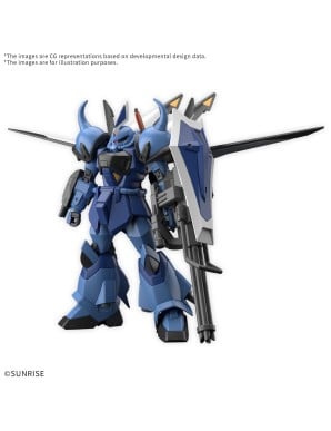 Bandai High Grade HGCE 1/144 Mobile Suit Gundam ZGMF-2050A GOUF Ignited Custom