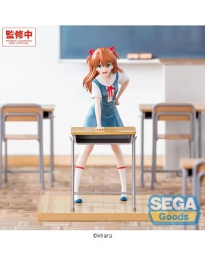 Sega XStellar Neon Genesis Evangelion Asuka Shikinami Langley Uniform Version